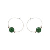 'Bodhi' Stone Earrings - Polka Luka Resin Jewellery