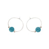 'Bodhi' Stone Earrings - Polka Luka Resin Jewellery