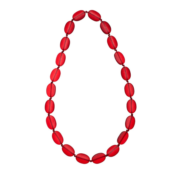 'Soho' Resin Necklace- Long - Polka Luka Resin Jewellery