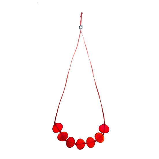 'Metropolis' Adjustable Pendant - Polka Luka Resin Jewellery