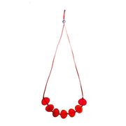 'Metropolis' Adjustable Pendant - Polka Luka Resin Jewellery