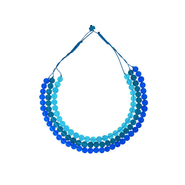 'Dusk' Short Resin Necklace - Polka Luka Resin Jewellery