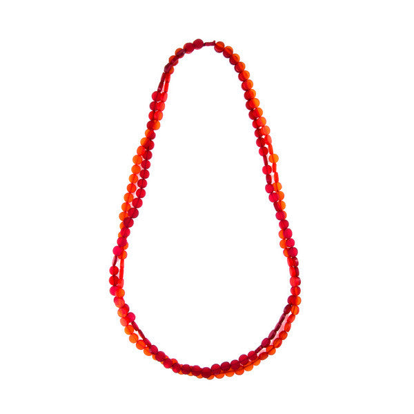 'Dusk' Long Resin Necklace - Polka Luka Resin Jewellery