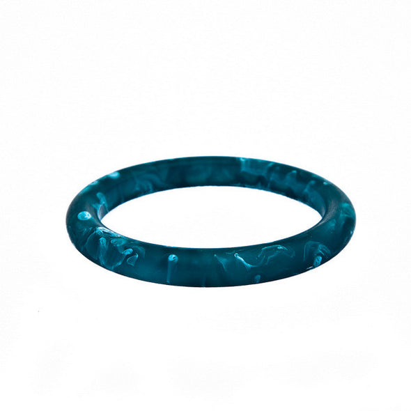 'Dusk' Single Resin Bangle - Polka Luka Resin Jewellery