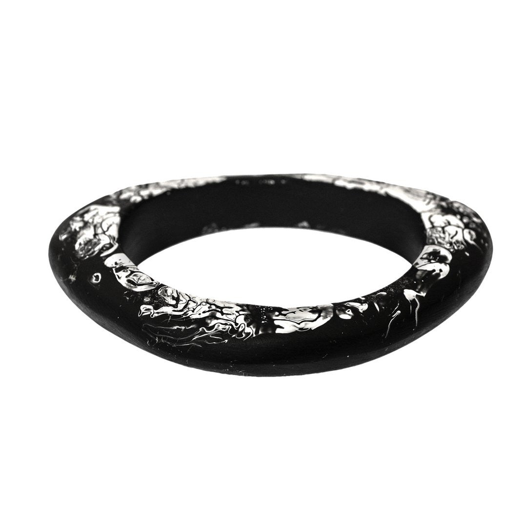 'Eclipse' Resin Bangle - Polka Luka Resin Jewellery