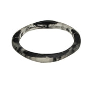 "Haiku" Single Resin Bangle - Polka Luka Resin Jewellery