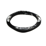 "Haiku" Single Resin Bangle - Polka Luka Resin Jewellery