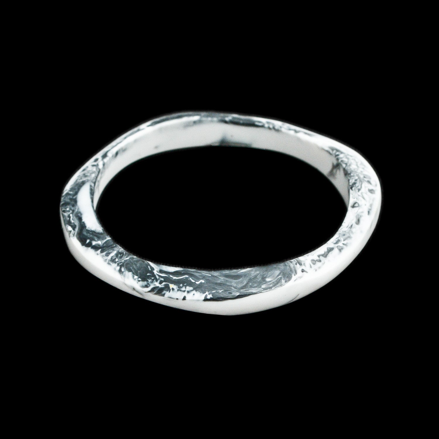 "Haiku" Single Resin Bangle - Polka Luka Resin Jewellery