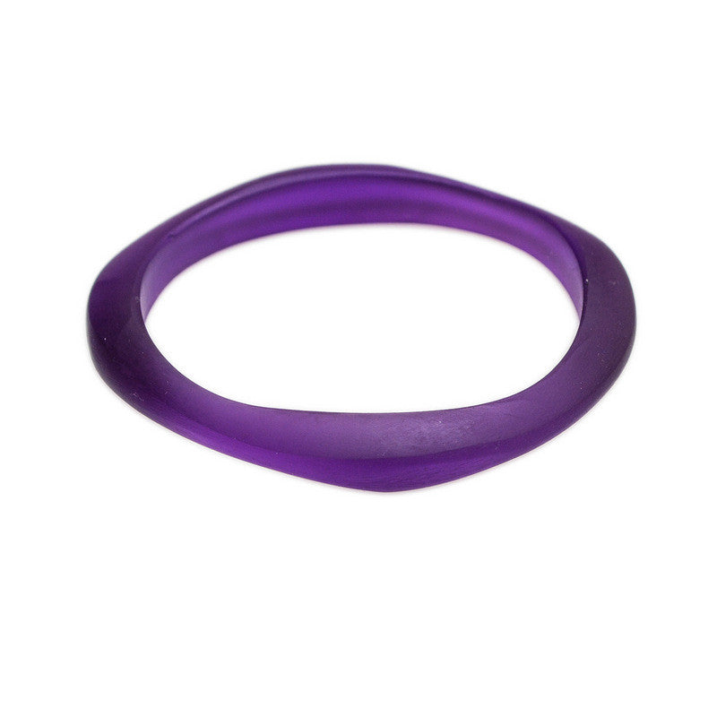 "Haiku" Single Resin Bangle - Polka Luka Resin Jewellery
