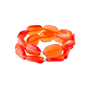 'Hanoi' Double Strand Resin Bracelet - Polka Luka Resin Jewellery