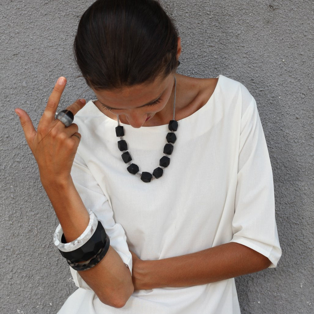 Harlem Resin Necklace - Polka Luka Resin Jewellery