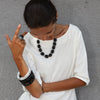 Harlem Resin Necklace - Polka Luka Resin Jewellery