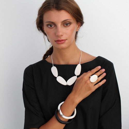Aphrodite Resin Necklace - Polka Luka Resin Jewellery