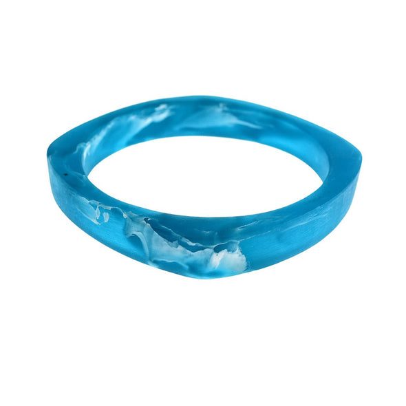 'Interstellar' Single Bangle - Polka Luka Resin Jewellery