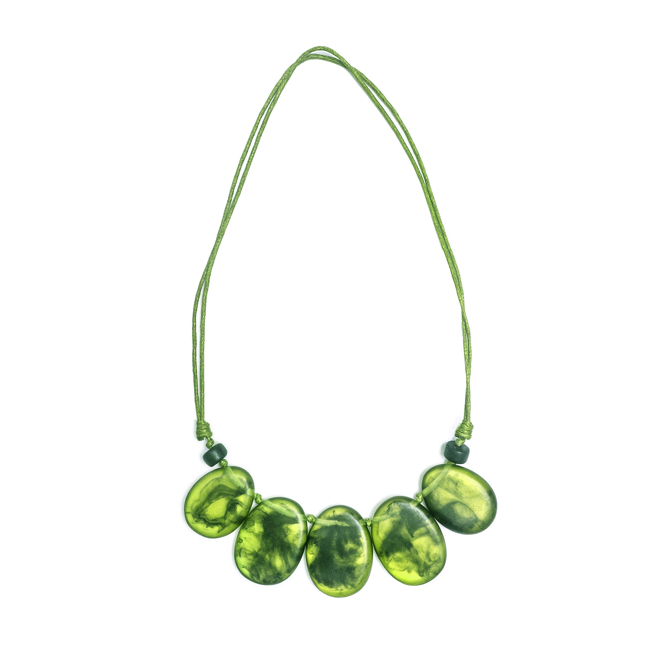 Into The Waves Pendant - Polka Luka Resin Jewellery