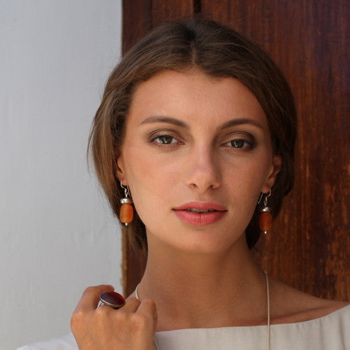 Aurora Resin Earrings - Polka Luka Resin Jewellery