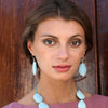 Thalassa Resin Earrings - Polka Luka Resin Jewellery