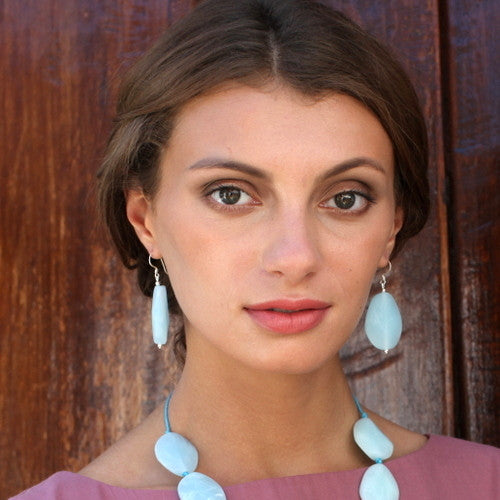 Thalassa Resin Earrings - Polka Luka Resin Jewellery