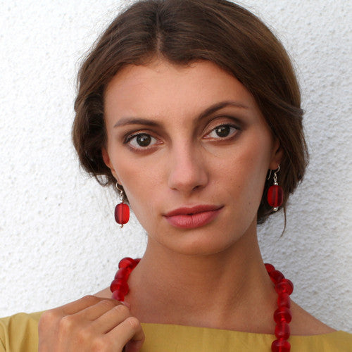 Aura Resin Earring - Polka Luka Resin Jewellery