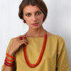Santorini Long Resin Necklace - Polka Luka Resin Jewellery