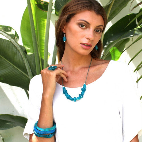 Aura Resin Necklace - Polka Luka Resin Jewellery