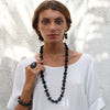 Naxos Long Resin Necklace - Polka Luka Resin Jewellery