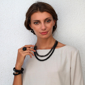 Santorini Short Resin Necklace - Polka Luka Resin Jewellery