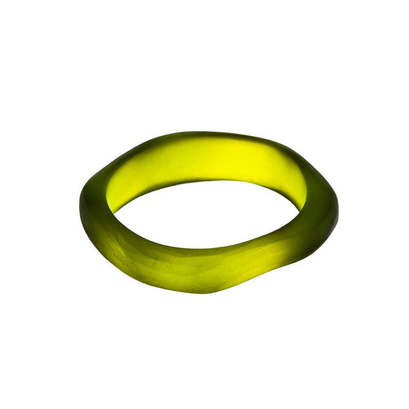 'Klungklung' Resin Bangle - Polka Luka Resin Jewellery