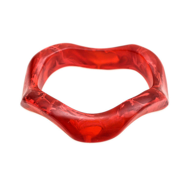Koko' Resin Bangle - Polka Luka Resin Jewellery