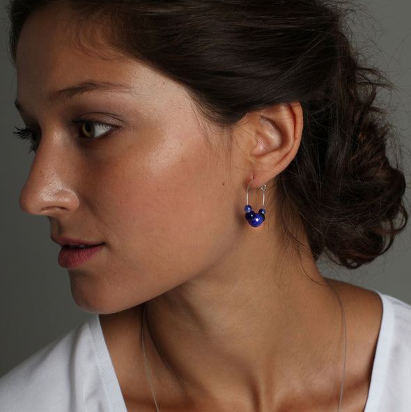 'Gaia' Stone Earrings - Polka Luka Resin Jewellery