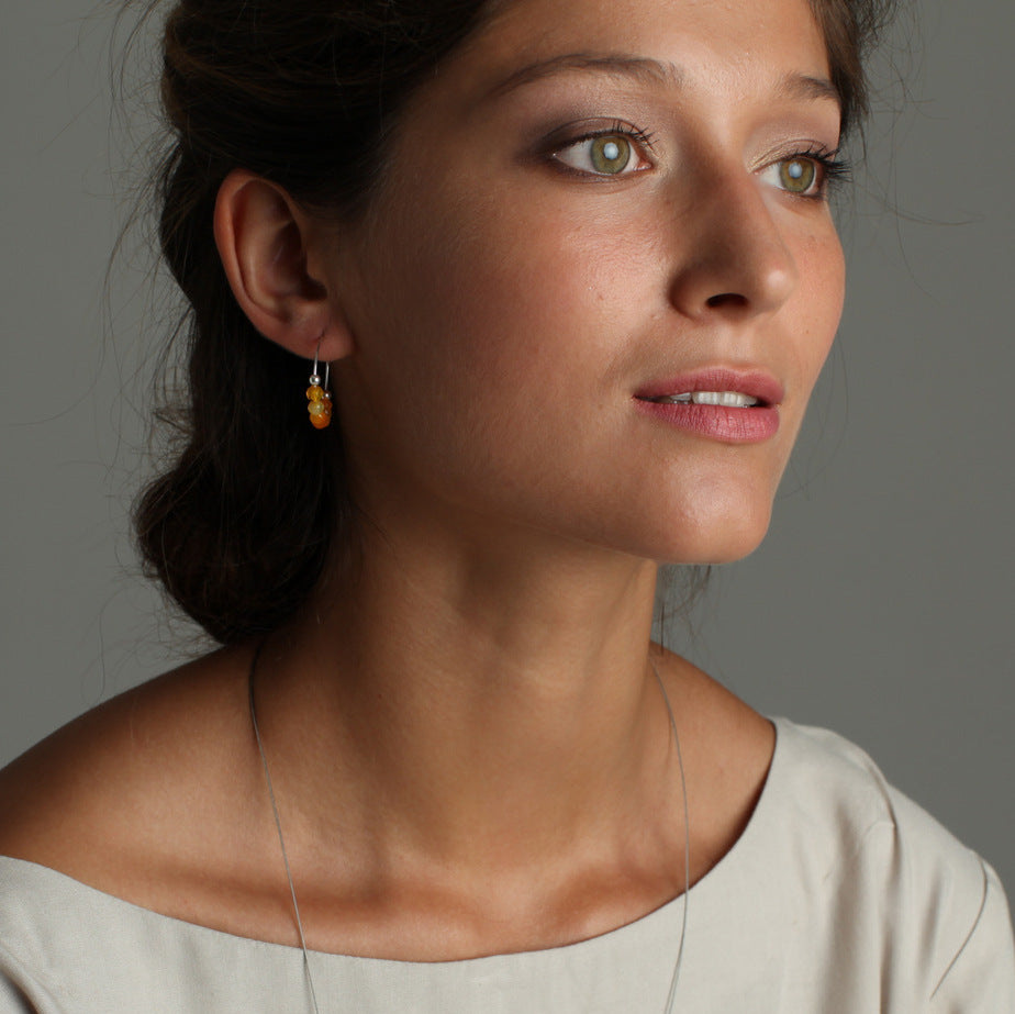 'Maia' Stone Earrings - Polka Luka Resin Jewellery