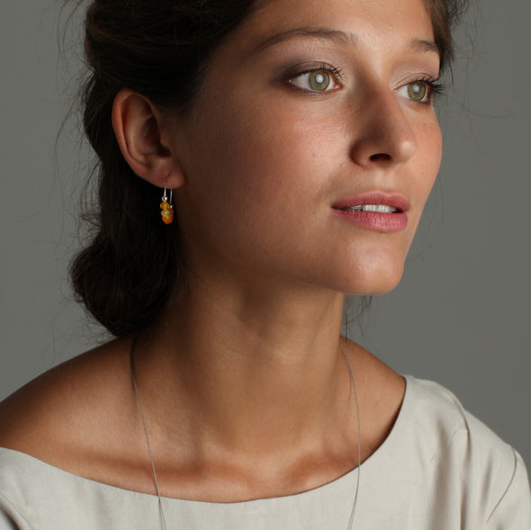 'Maia' Stone Earrings - Polka Luka Resin Jewellery