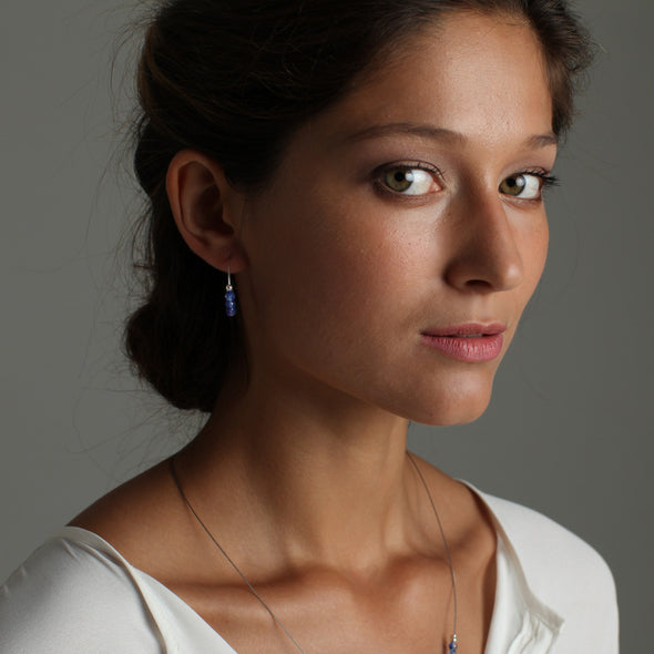 'Maia' Stone Earrings - Polka Luka Resin Jewellery