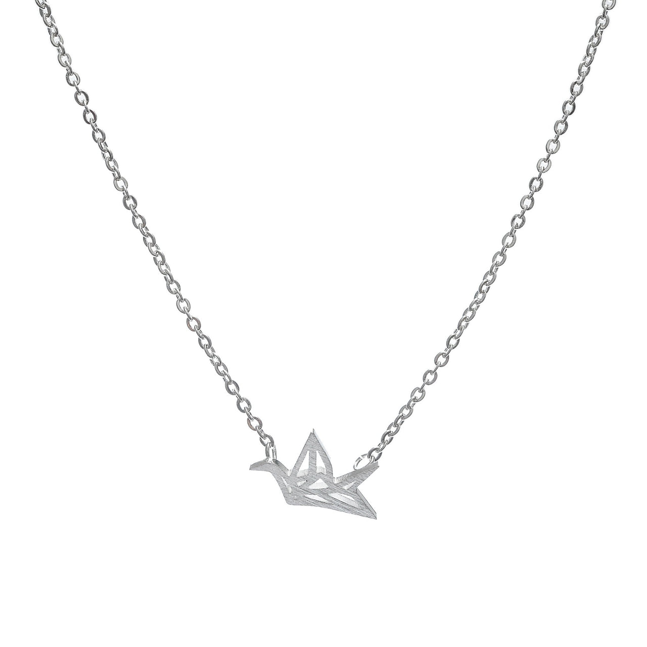 'Origami Crane' Necklace - Polka Luka Resin Jewellery