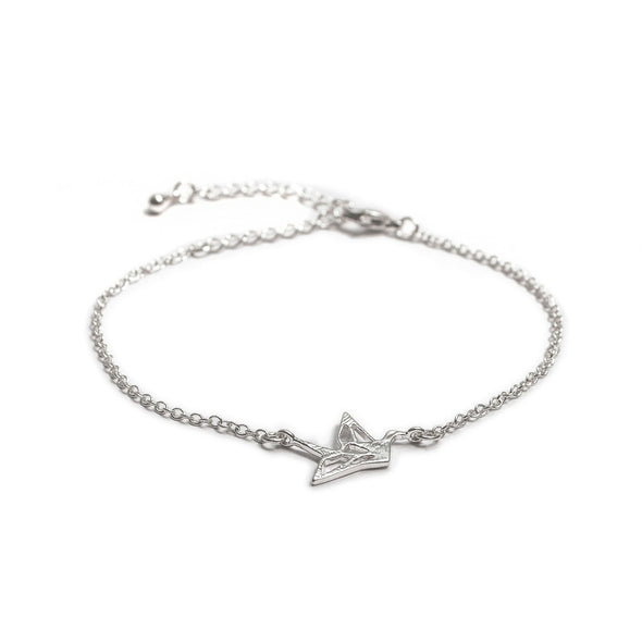 'Origami Crane' Bracelet - Polka Luka Resin Jewellery
