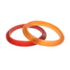 'Luna' Double Resin Bangle - Polka Luka Resin Jewellery