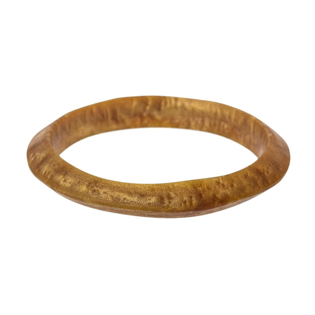 'Luna' Single Resin Bangle - Polka Luka Resin Jewellery