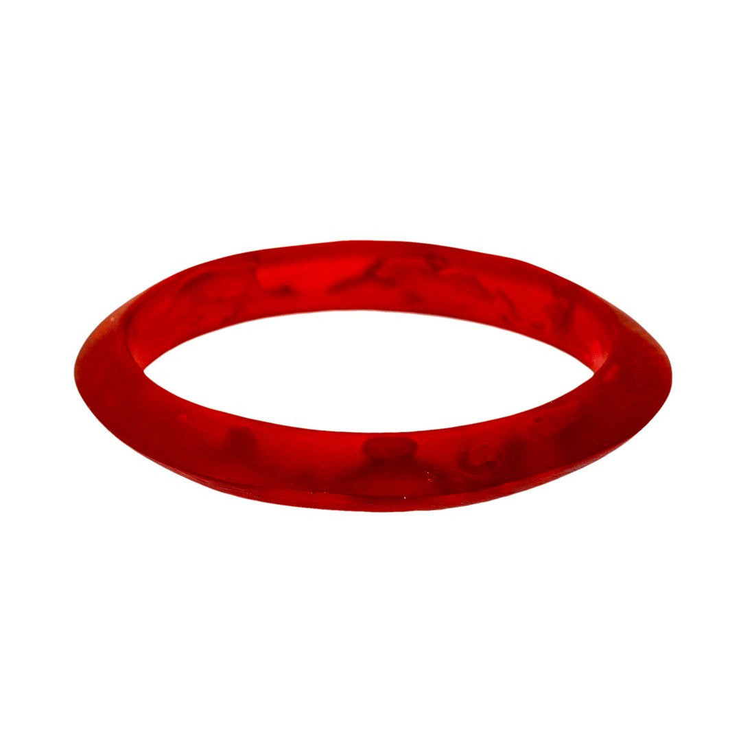 'Luna' Single Resin Bangle - Polka Luka Resin Jewellery