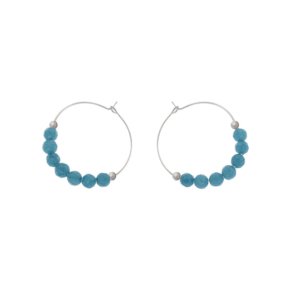 'Maia' Stone Earrings - Polka Luka Resin Jewellery