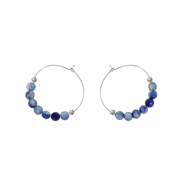 'Maia' Stone Earrings - Polka Luka Resin Jewellery