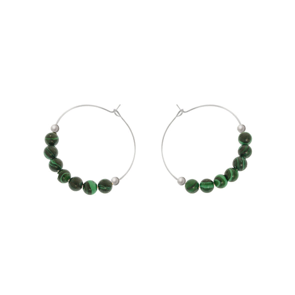 'Maia' Stone Earrings - Polka Luka Resin Jewellery