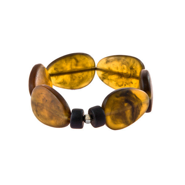 'Mekong' Resin Bracelet - Polka Luka Resin Jewellery