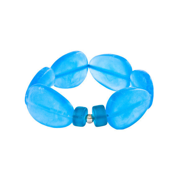 'Mekong' Resin Bracelet - Polka Luka Resin Jewellery