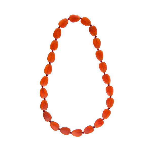 'Mekong' Long Resin Necklace - Polka Luka Resin Jewellery