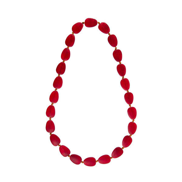 'Mekong' Long Resin Necklace - Polka Luka Resin Jewellery