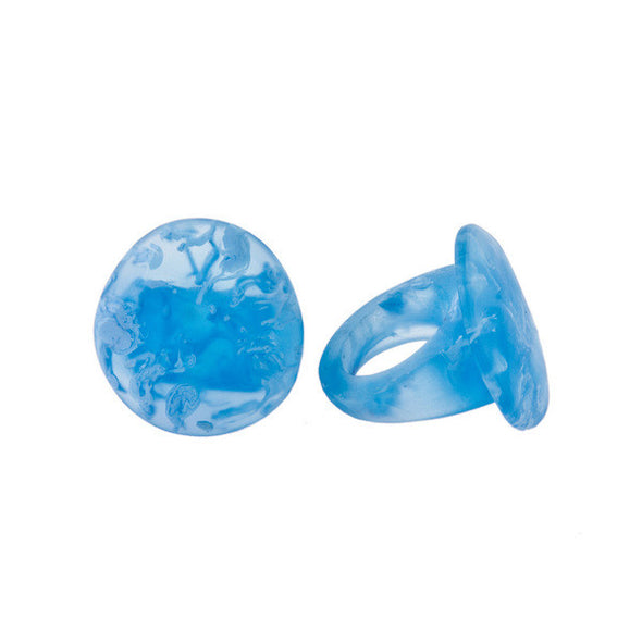 'Mekong' Resin Ring - Polka Luka Resin Jewellery