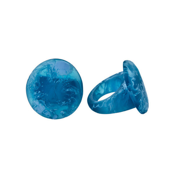 'Mekong' Resin Ring - Polka Luka Resin Jewellery