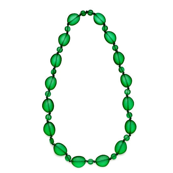 'Metropolis' Long Necklace - Polka Luka Resin Jewellery