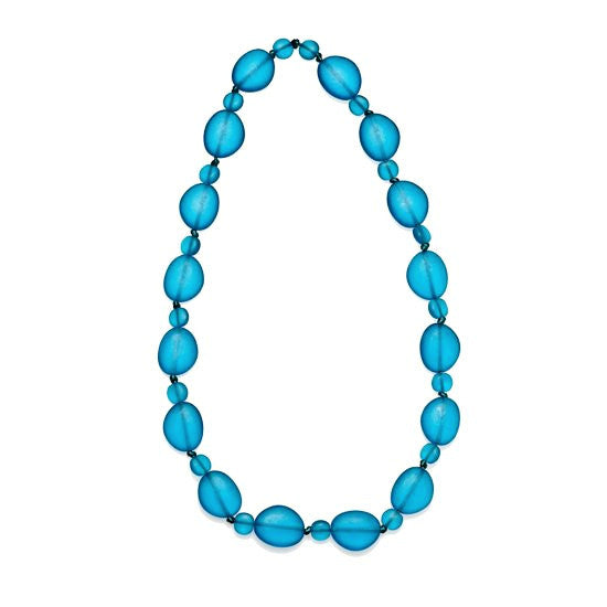 'Metropolis' Long Necklace - Polka Luka Resin Jewellery