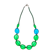 'Metropolis' Short Resin Necklace - Polka Luka Resin Jewellery